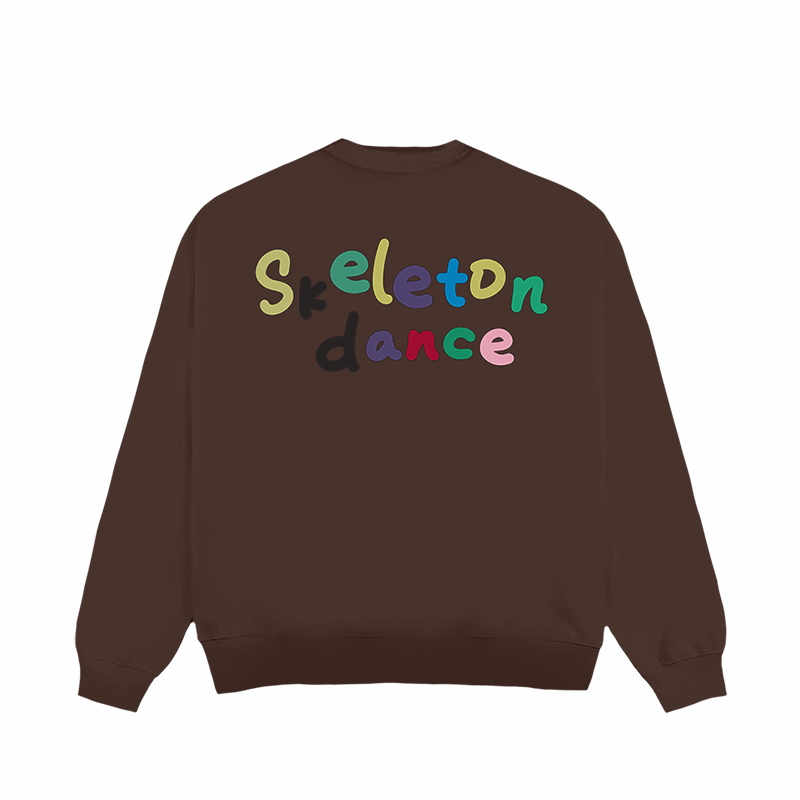 F3F Select Skeleton Skull Print Sweatshirts