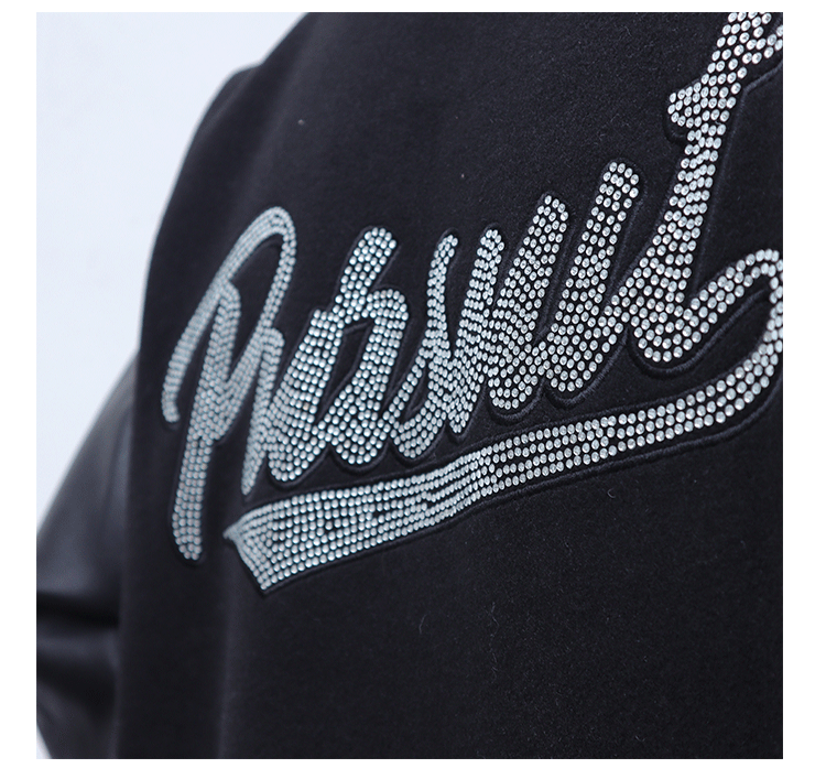 Diamond Font Varsity Jacket