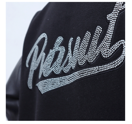 Diamond Font Varsity Jacket