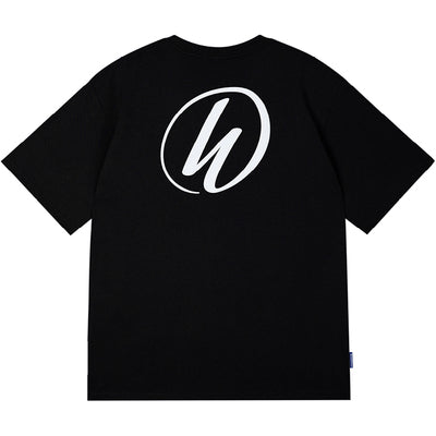 Wassup Basic foam printed Logo Tee | Face 3 Face