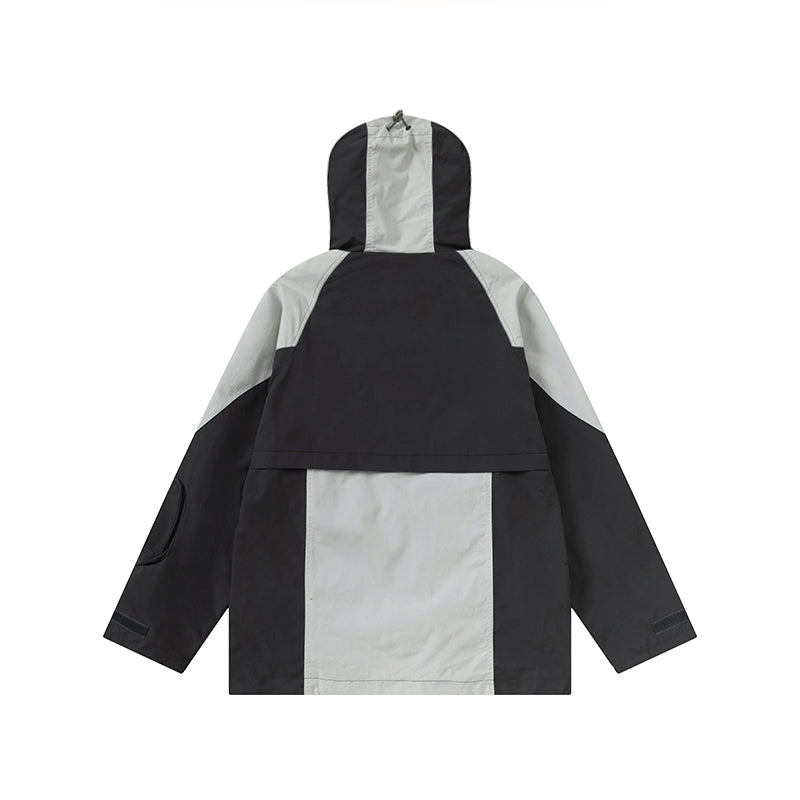 F3F Select Color Stitching Functional Wind Jacket