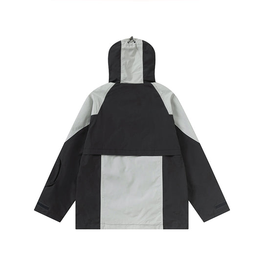 F3F Select Color Stitching Functional Wind Jacket