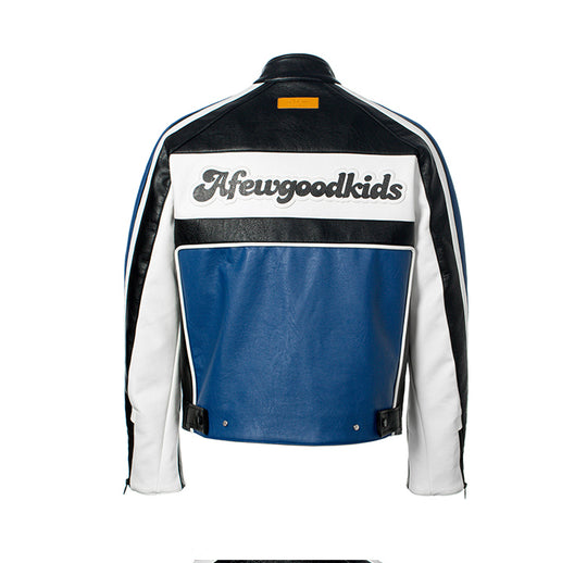 Biker jacket | Moto Jacket / Biker Racing Jacket | Face 3 Face