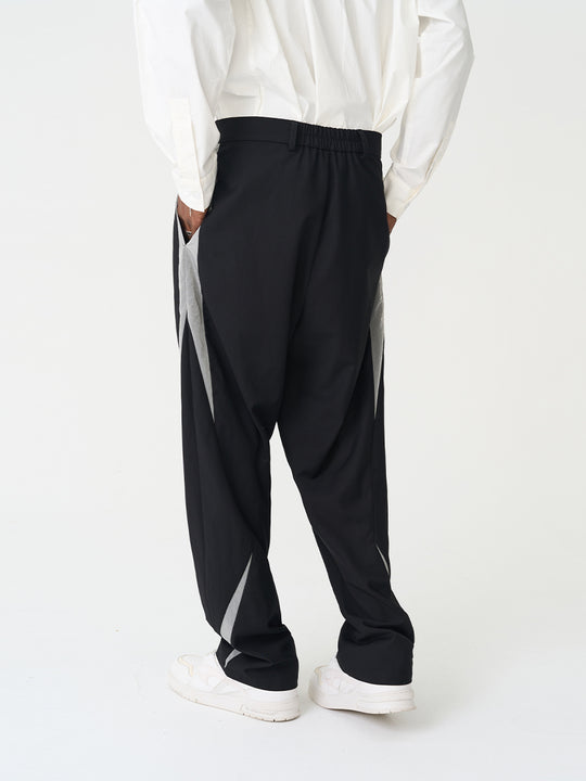 Harsh and Cruel Deconstructed Silhouette Suit Trousers