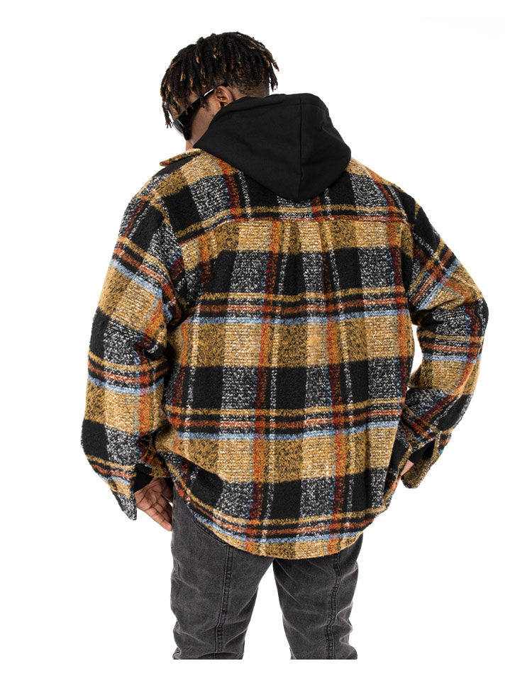 Plaid Shirt Jacket