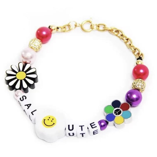 SALUTE & GODDESS Small Daisy Bracelet