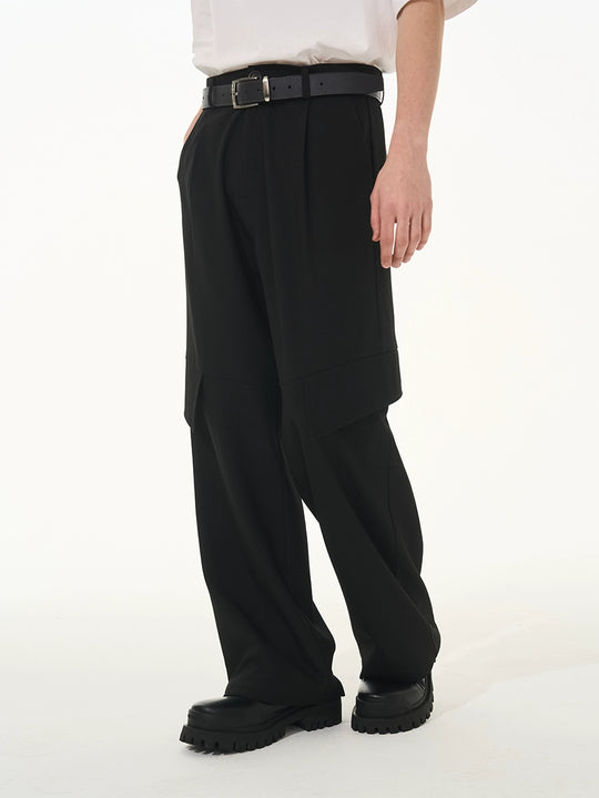 Harsh and Cruel Draped Deconstructed Casual Pants
