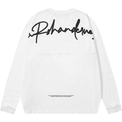 Harsh and Cruel Graffiti LOGO Long Sleeved Tee