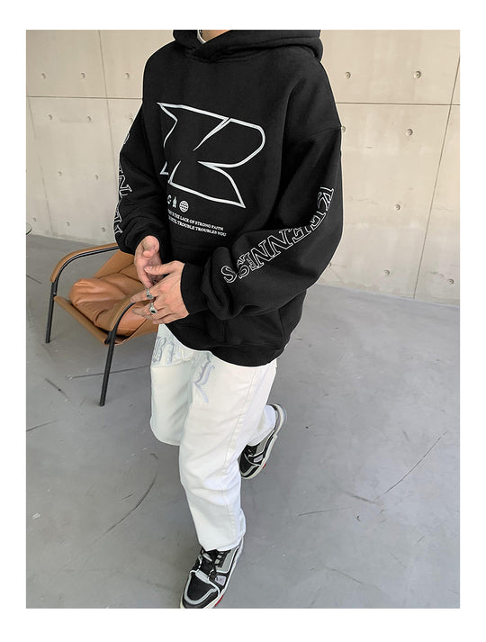 Keenness Print Hoodie