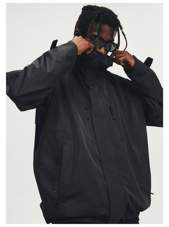 ANTIDOTE Outdoor Waterproof Hooded Zipper Jacket | Face 3 Face