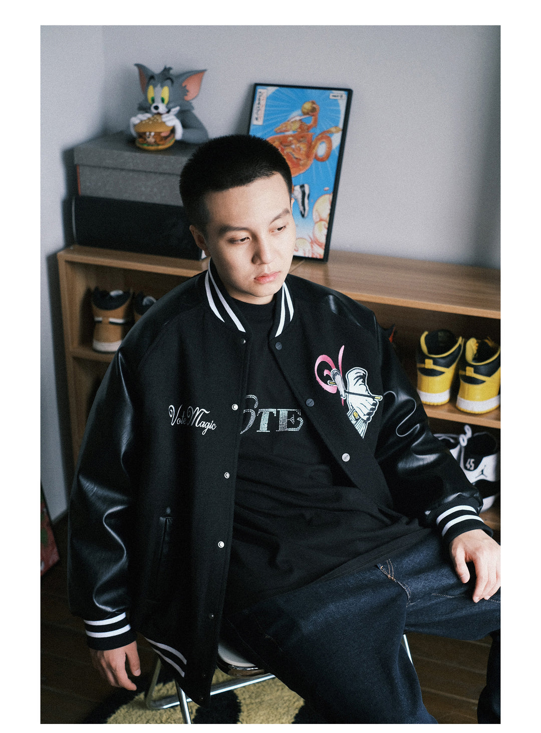 VOTE Hat Trick Varsity Jacket