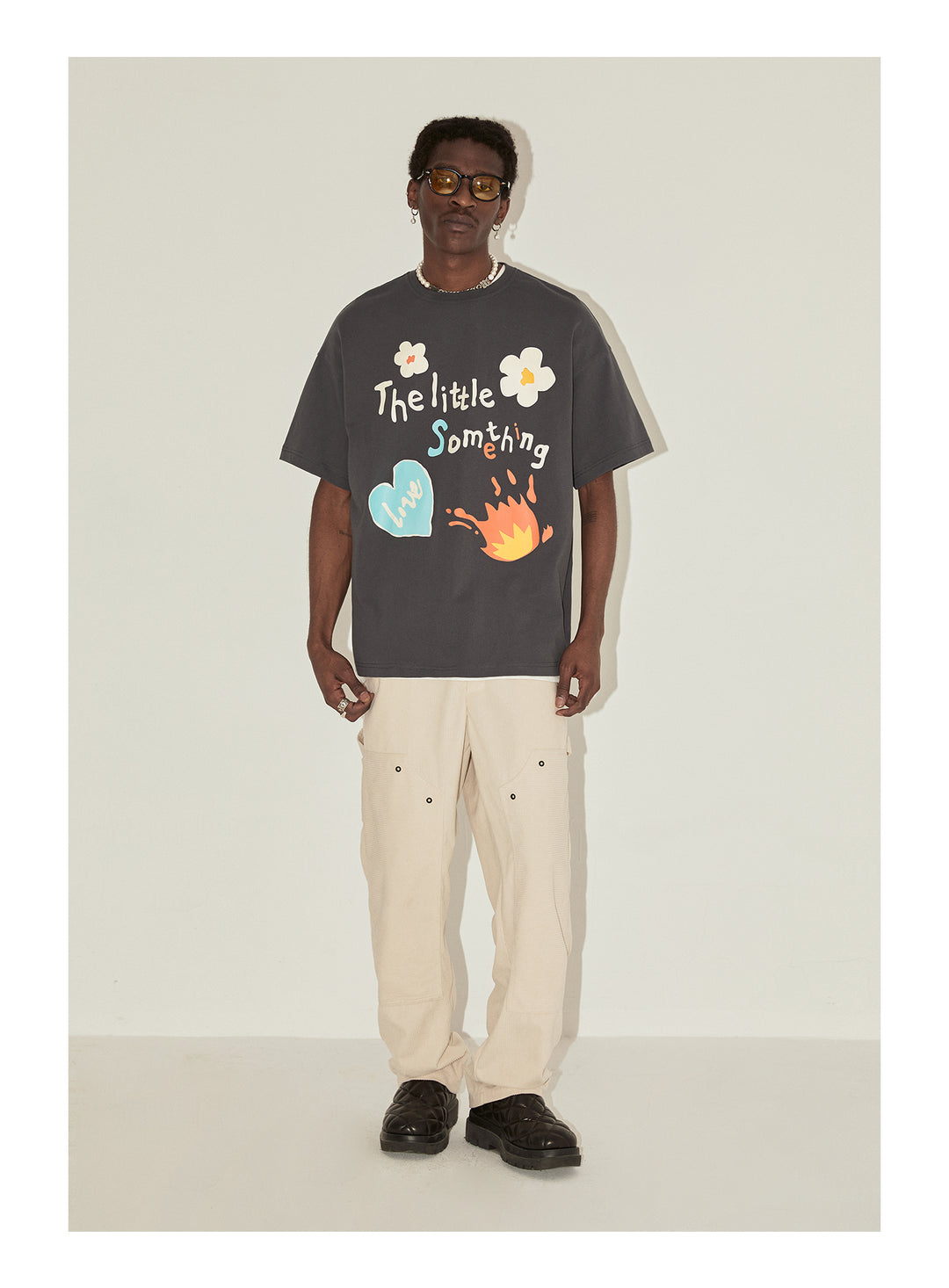 EMPTY REFERENCE Love Flame Flower Tee