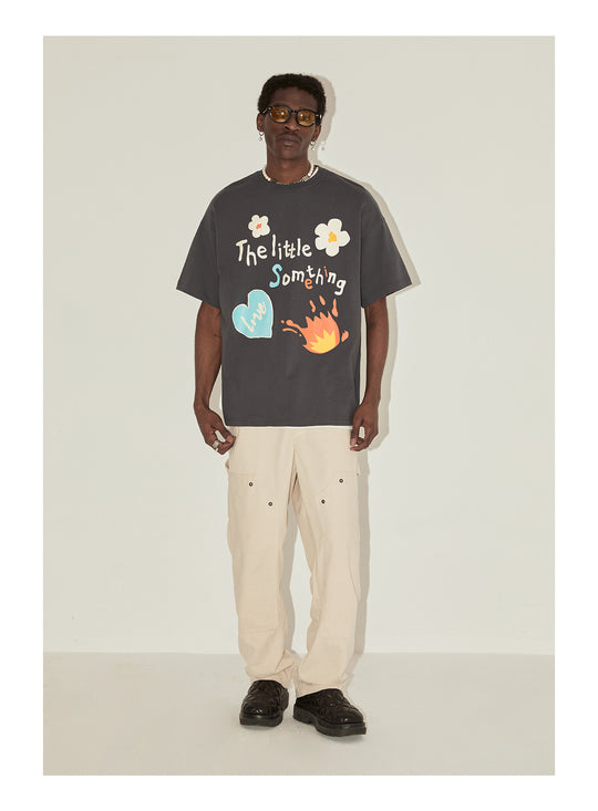 EMPTY REFERENCE Love Flame Flower Tee