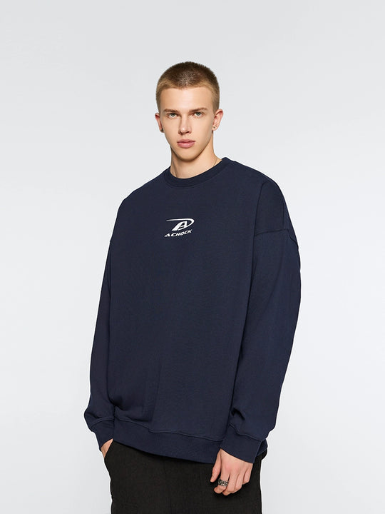 Achock Basic Logo Print Sweatshirt | Face 3 Face