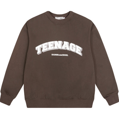 Harsh and Cruel Teenage Printed Loose Sweatshirts