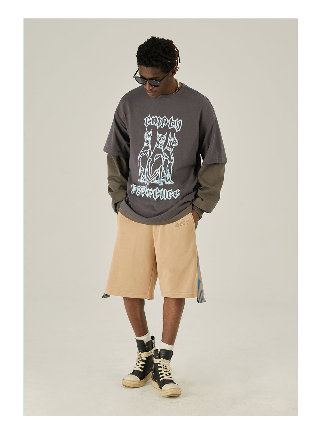 EMPTY REFERENCE Neon Doberman Tee