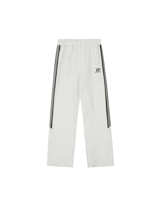 Achock Striped Patchwork Sweat Pants