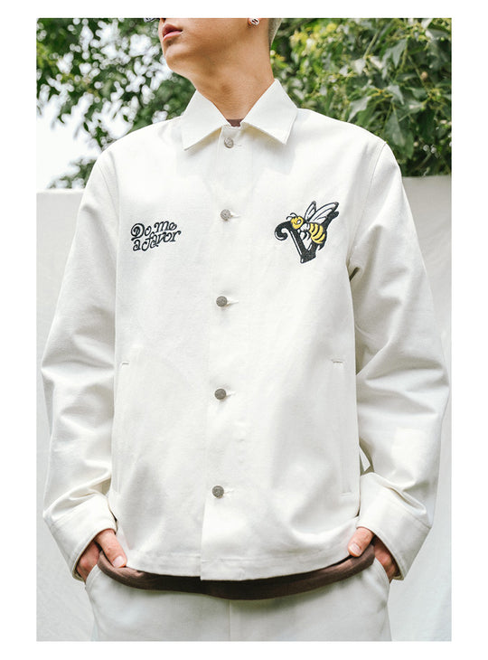 VOTE Bee Embroidered Jacket