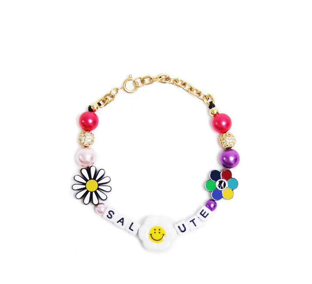 SALUTE & GODDESS Small Daisy Bracelet