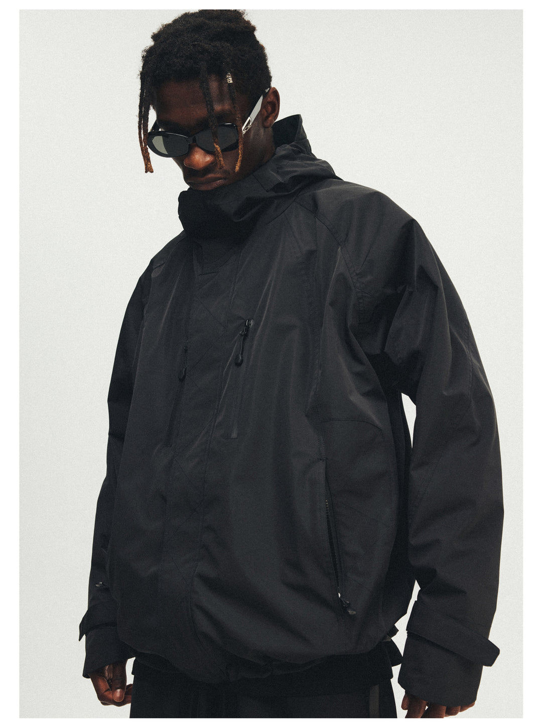 ANTIDOTE Outdoor Waterproof Hooded Zipper Jacket | Face 3 Face