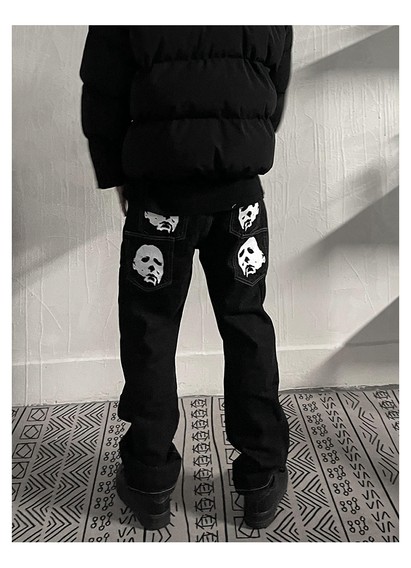 Multi Pocket Denim Jeans