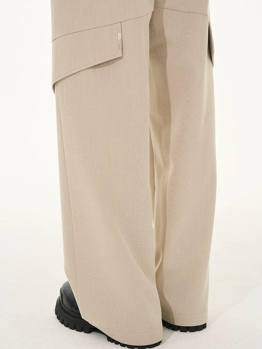 Harsh and Cruel Draped Deconstructed Casual Pants