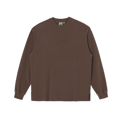 F2CE Dimensional Letter LOGO Long Sleeved Tee | Face 3 Face