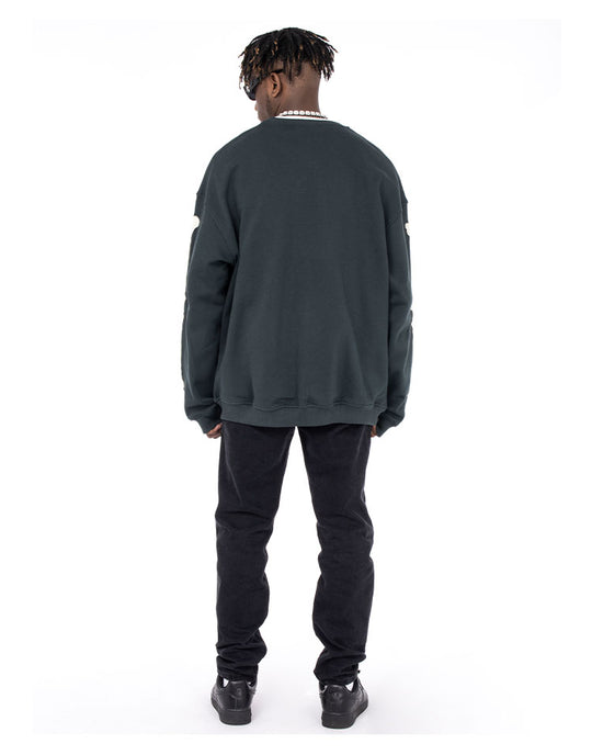 Patch Skeleton Sweatshirts