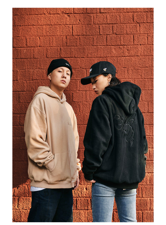 VOTE Bee Logo Polar Fleece Hoodie