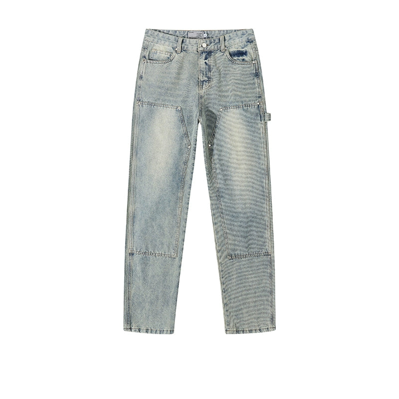 Harsh and Cruel Double Knee Straight Jeans