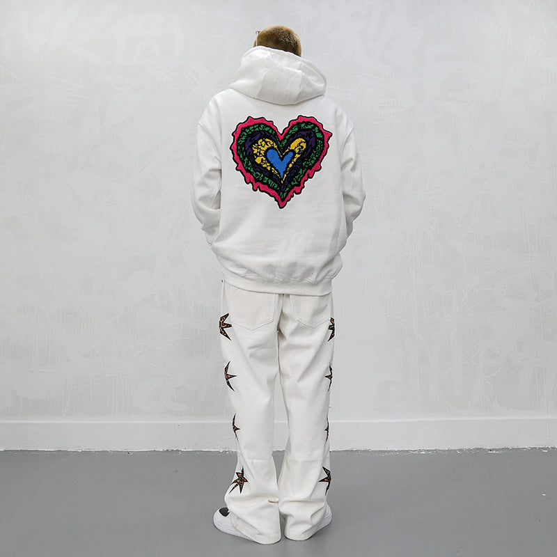 Behind Love Heart Hoodie