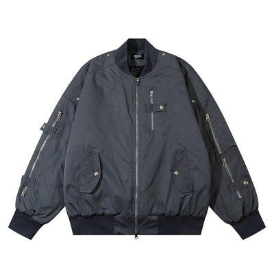 F3F Select Function Wind Air Force Baseball Jacket