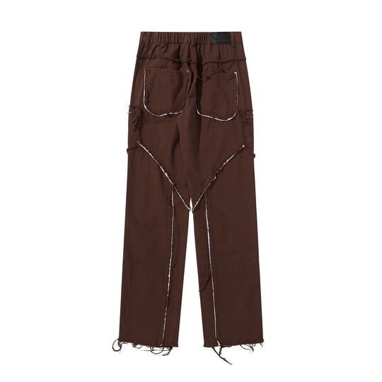 F3F Select Splicing Anti Edge Beggar Pants