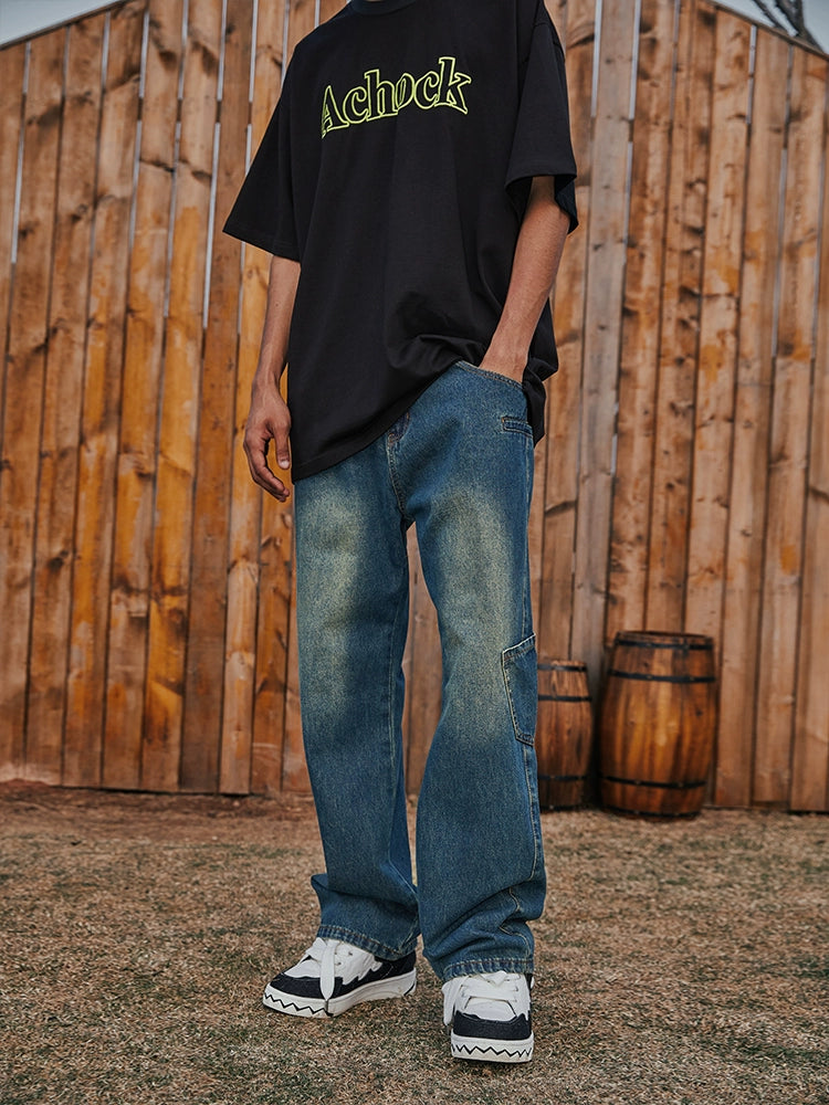 Achock Side Pocket Denim Jeans