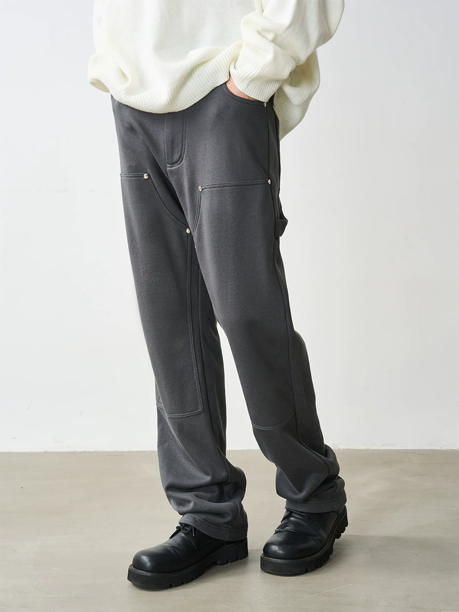 Harsh and Cruel Double Knee Straight Sweatpants