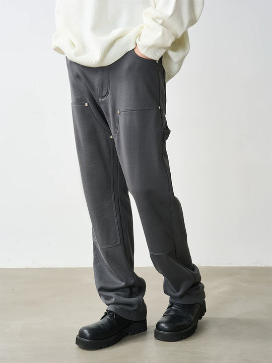 Harsh and Cruel Double Knee Straight Sweatpants