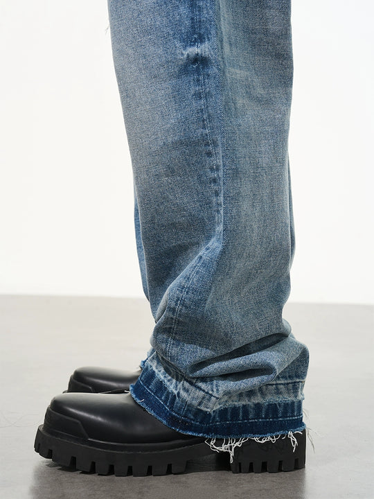 Harsh and Cruel Ripped Washed Denim