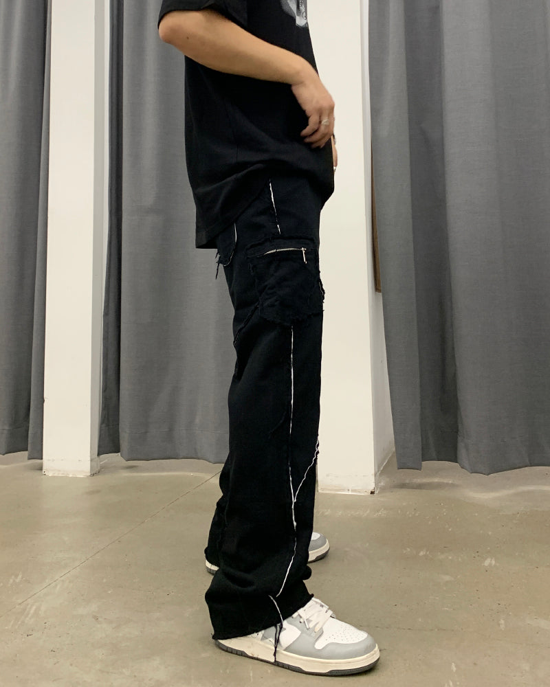 F3F Select Splicing Anti Edge Beggar Pants