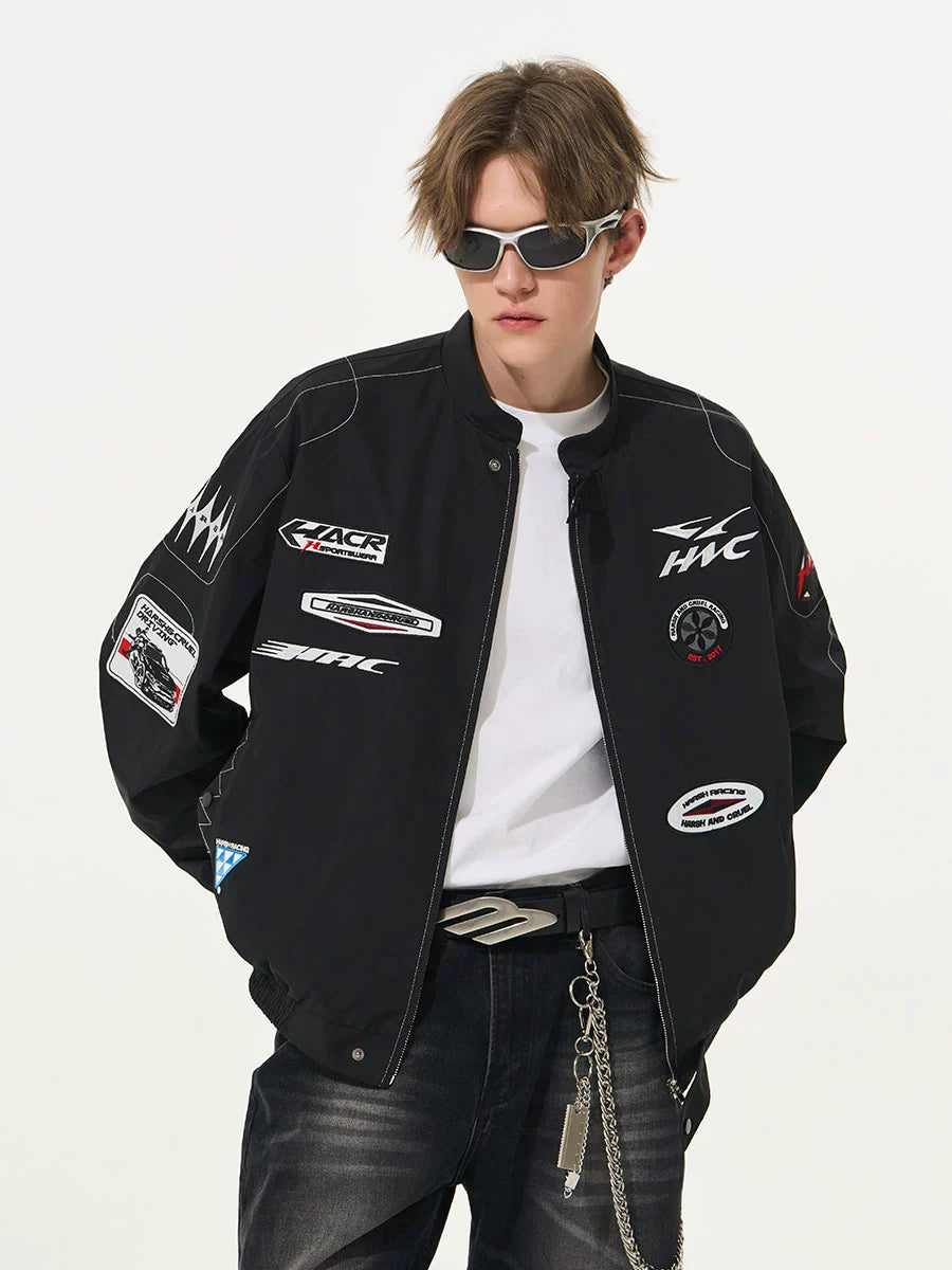 Harsh and Cruel Varsity Jacket Collection - Trendy Outerwear Harsh and Cruel Varsity Jacket Collection - Trendy Outerwear