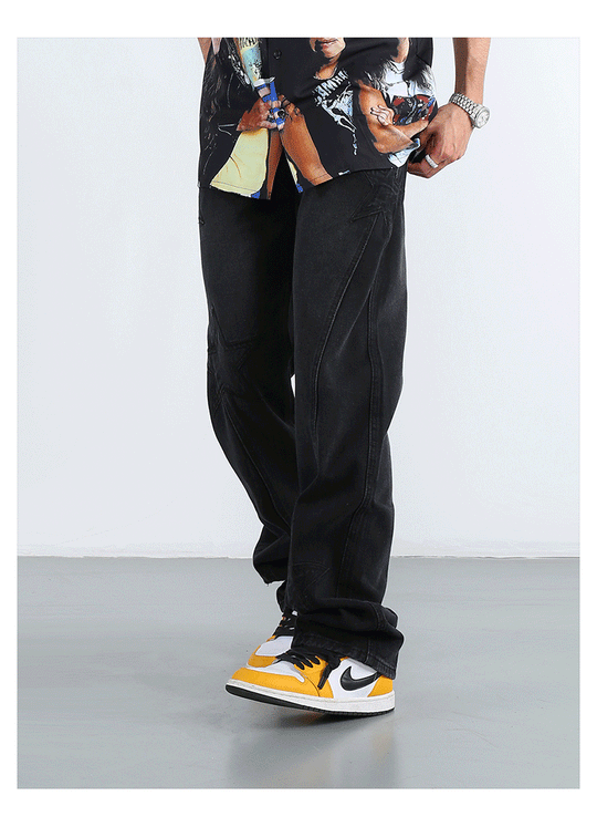 F3F Select Star Bright Line Denim Jeans