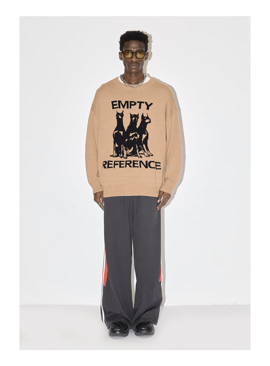 EMPTY REFERENCE Drape Sports Pants