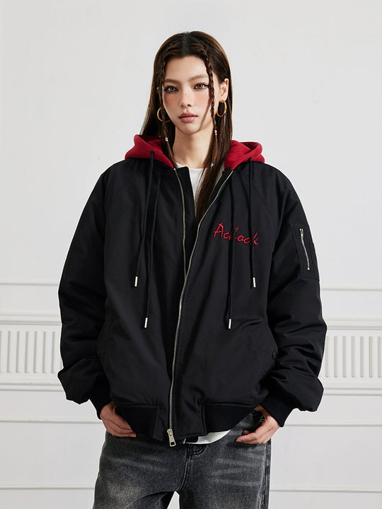 Achock Aviator Small Red Cap Jacket | Face 3 Face