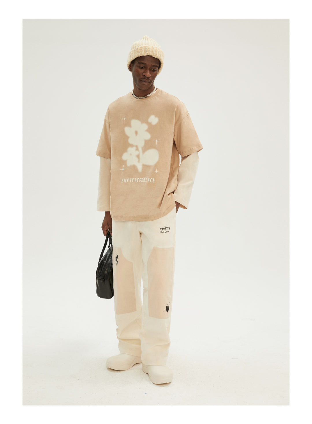 EMPTY REFERENCE Flowers Print Tee