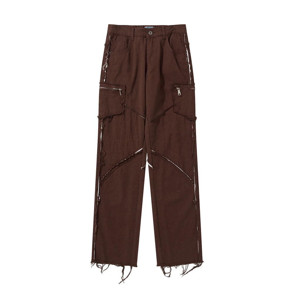 F3F Select Splicing Anti Edge Beggar Pants