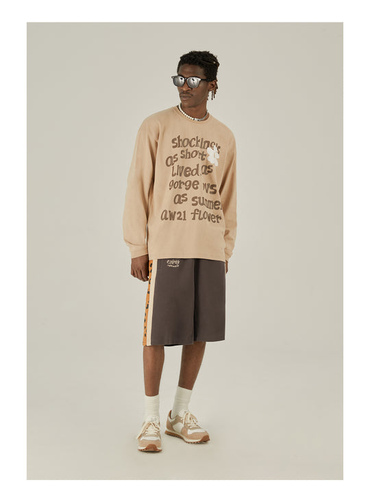 EMPTY REFERENCE Leopard Print Shorts