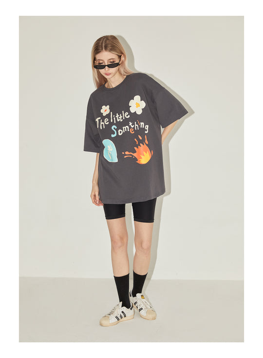 EMPTY REFERENCE Love Flame Flower Tee