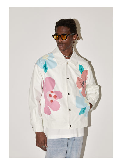 EMPTY REFERENCE Garden Floral Print Jacket
