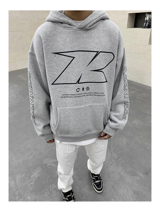 Keenness Print Hoodie