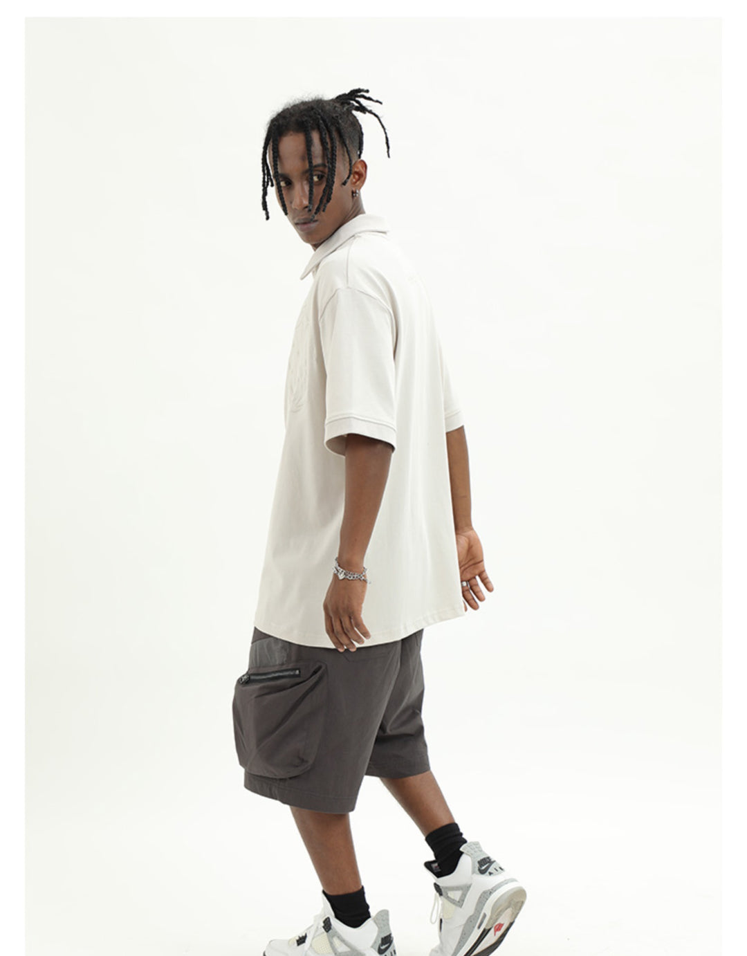 Cashrules Cross Star Logo Embroidered Polo