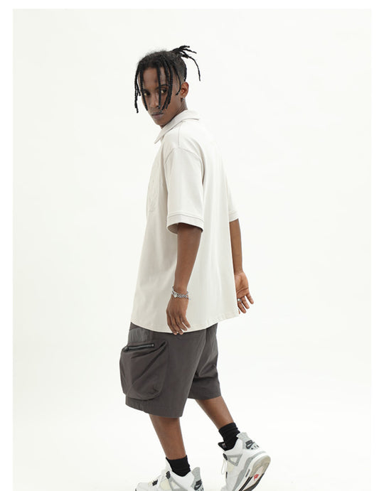 Cashrules Cross Star Logo Embroidered Polo